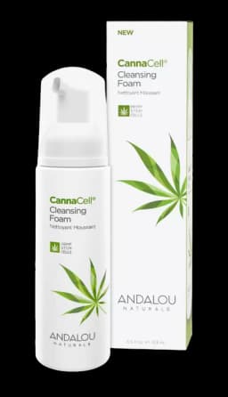 Image for a product Cannacell Cleansing Foam | Brand is: Andalou Naturals