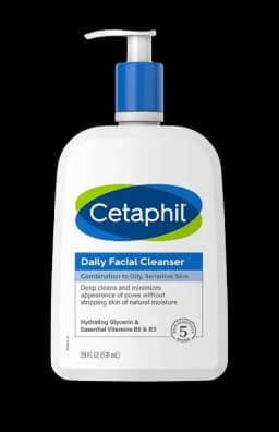 Image for a product Daily Facial Cleanser | Brand is: Cetaphil