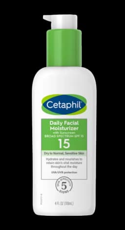 Image for a product Daily Facial Moisturizer SPF 15 | Brand is: Cetaphil