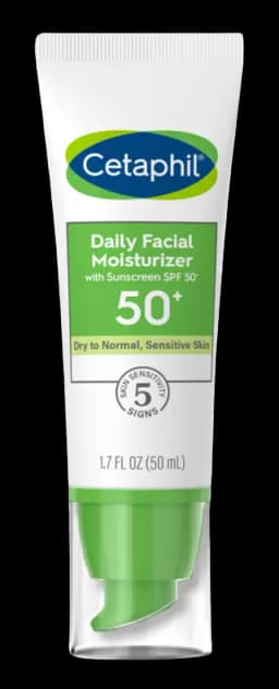 Image for a product Daily Facial Moisturizer with SPF 50+ | Brand is: Cetaphil