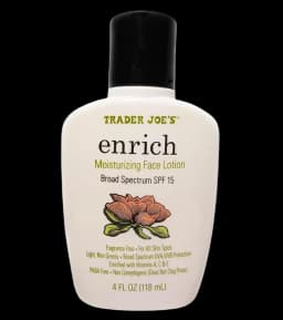 Image for a product Enrich Moisturizing Face Lotion SPF 15 | Brand is: Trader Joe's