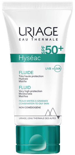 Image for a product HYSÉAC - Fluid SPF50+ | Brand is: Uriage