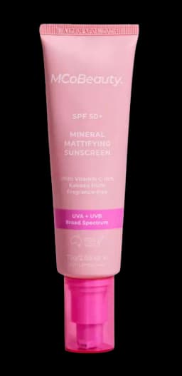 Image for a product Mineral Mattifying Sunscreen SPF 50+ | Brand is: MCoBeauty