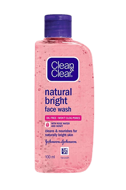 Image for a product Natural Bright Face Wash | Brand is: Clean & Clear
