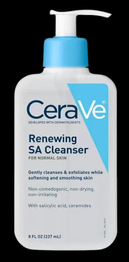Image for a product Renewing SA Cleanser | Brand is: CeraVe