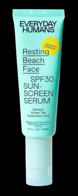 Image for a product Resting Beach Face SPF30 Sunscreen Serum | Brand is: Everyday Humans