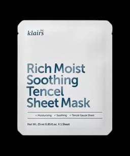Image for a product Rich Moist Soothing Tencel Sheet Mask | Brand is: KLAIRS
