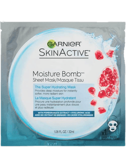 Image for a product SkinActive Moisture Bomb Sheet Mask | Brand is: Garnier