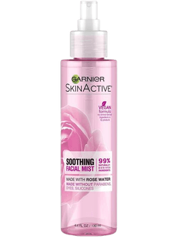Image for a product Soothing Rose Water Facial Mist | Brand is: Garnier