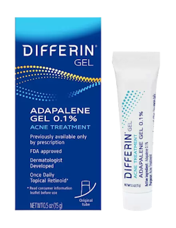 Image for a product Adapalene Gel 0.1% Acne Treatment | Brand is: Differin