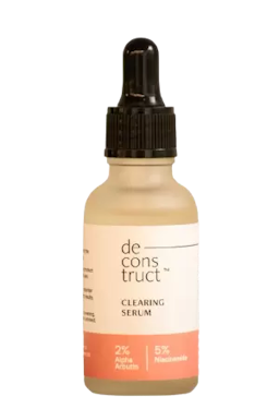 Image for a product Clearing Serum - 2 % Alpha Arbutin + 5 % Niacinamide | Brand is: deconstruct
