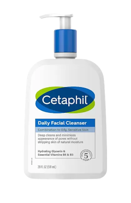 Image for a product Daily Facial Cleanser | Brand is: Cetaphil