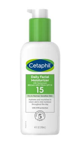 Image for a product Daily Facial Moisturizer SPF 15 | Brand is: Cetaphil