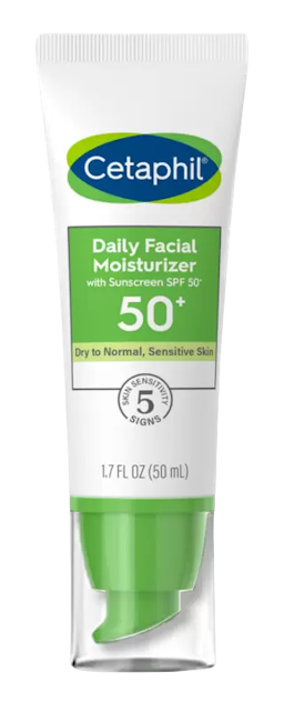 Image for a product Daily Facial Moisturizer with SPF 50+ | Brand is: Cetaphil