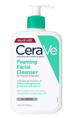 Image for a product Foaming Facial Cleanser | Brand is: CeraVe