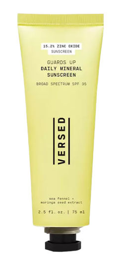 Image for a product Guards Up Daily Mineral Sunscreen Broad Spectrum SPF 35 | Brand is: Versed