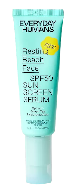 Image for a product Resting Beach Face SPF30 Sunscreen Serum | Brand is: Everyday Humans