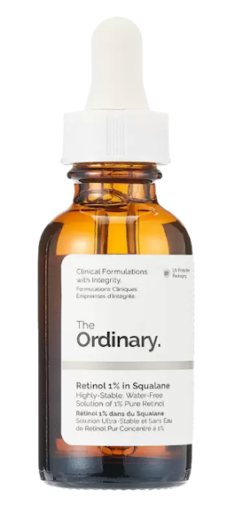 Image for a product Retinol 1% in Squalane | Brand is: The Ordinary